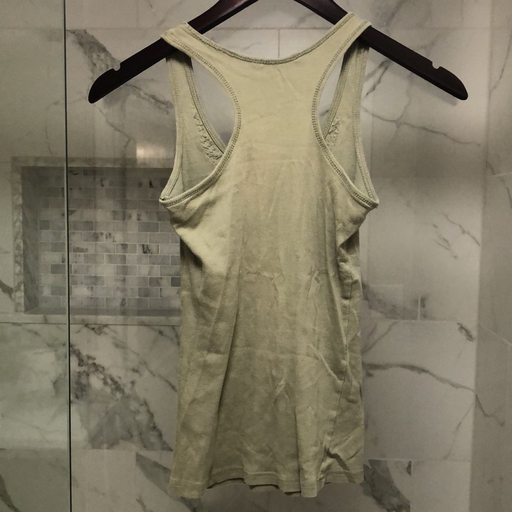 Green Racerback Tank Size Small - Picture 5 of 6